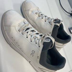 On Running The Roger Men's White Sneakers Size M9.5